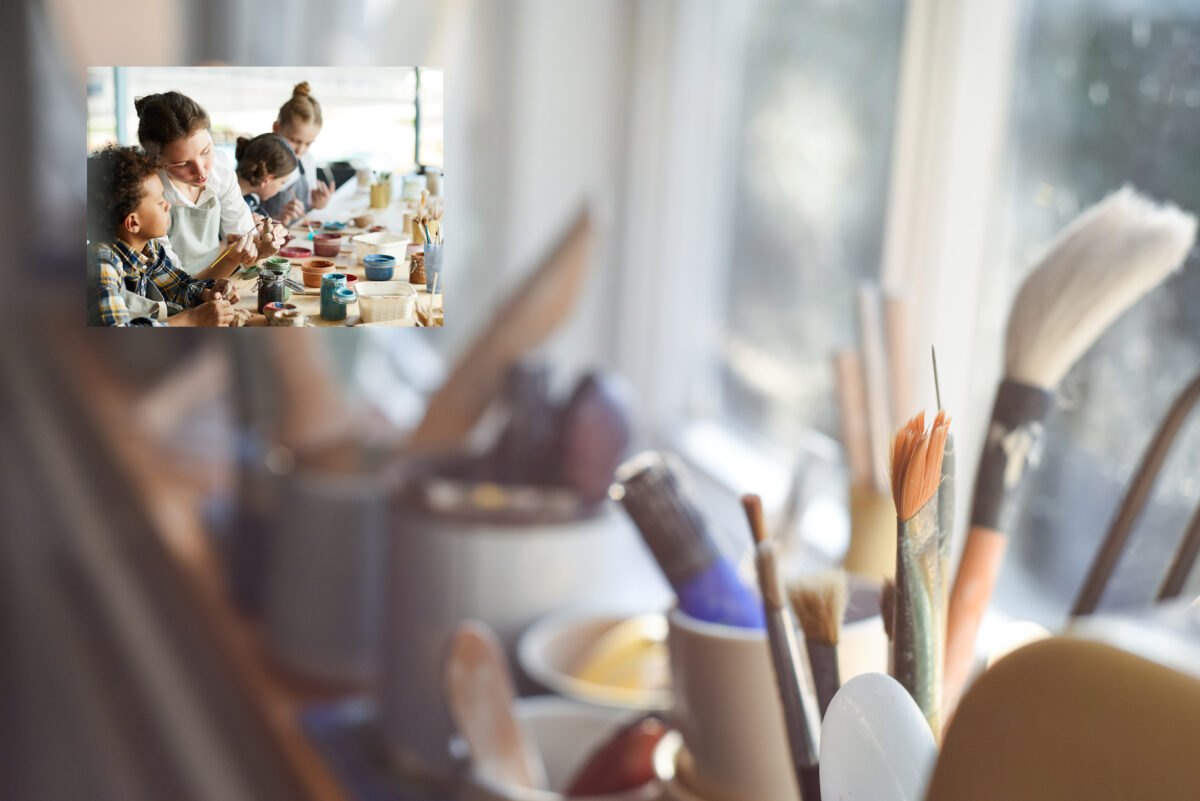 Workshops med 3 olika stationer